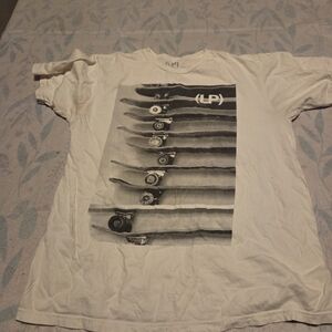White Graphic Men's Shirt